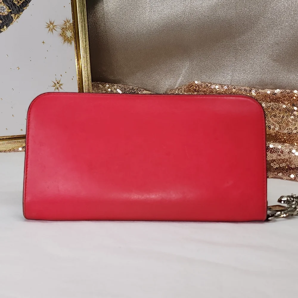 Christian Dior long  Zip WALLET PRESTINE CONDITION AUTHENTIC GORGEOUS